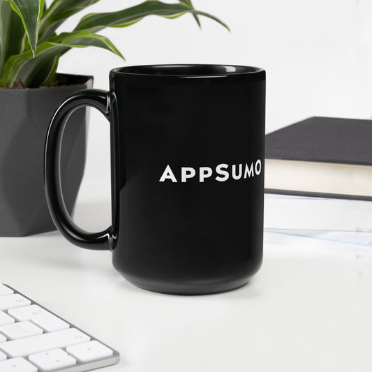 AppSumo - Black Glossy Mug