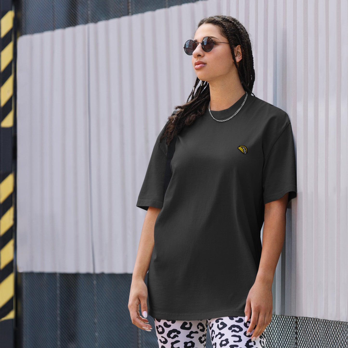 8-bit AppSumo Taco - Oversized faded t-shirt