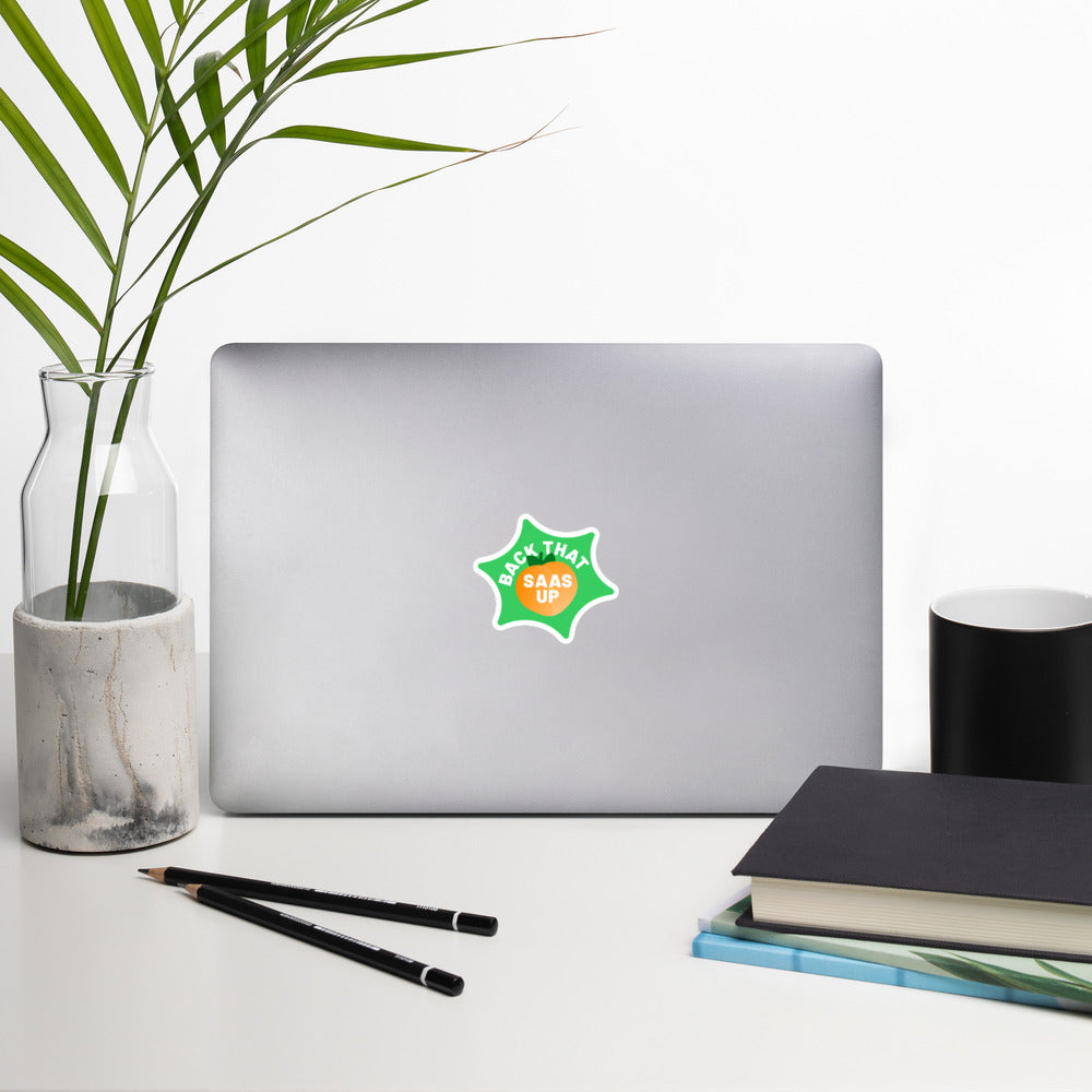 Back that Saas up - Stickers