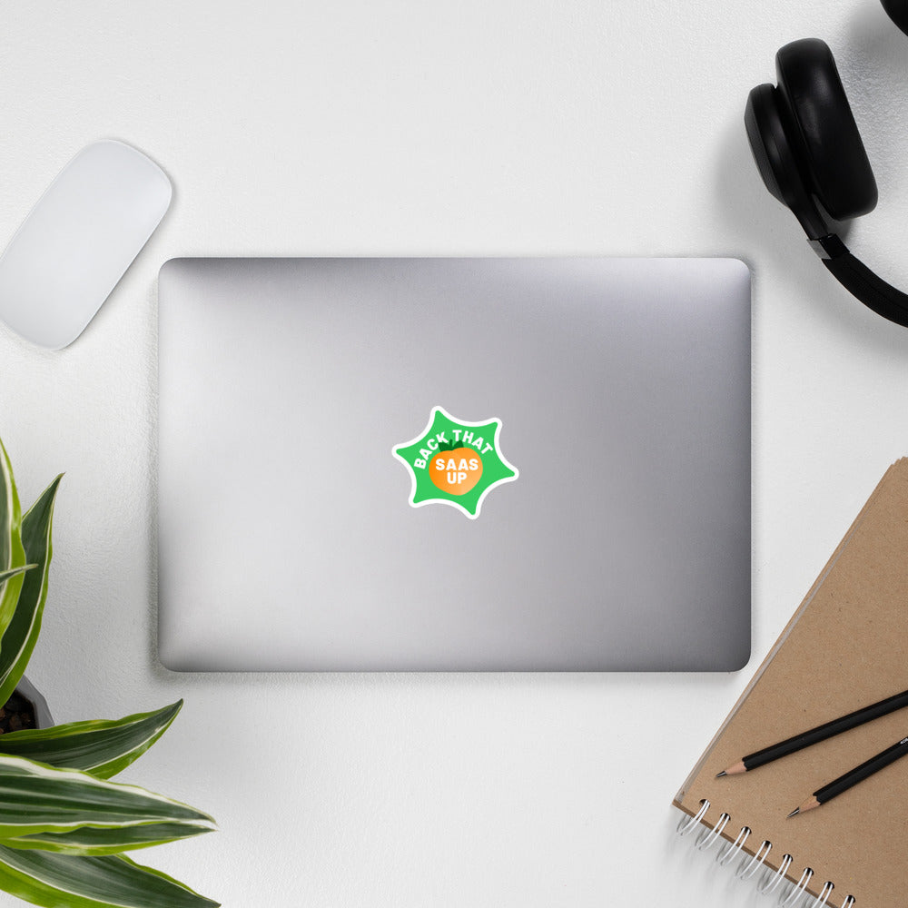 Back that Saas up - Stickers
