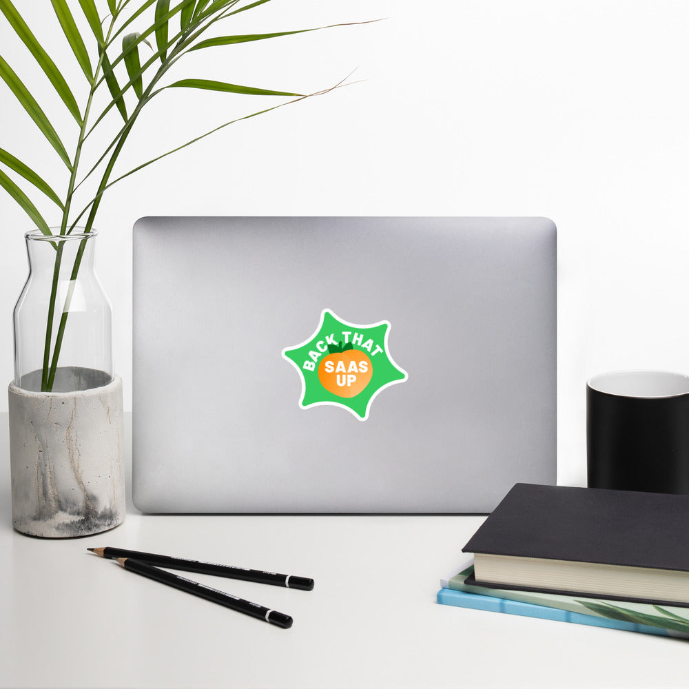 Back that Saas up - Stickers
