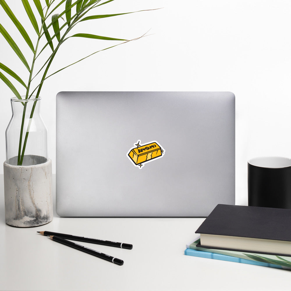 AppSumo Gold Bar - Bubble-free stickers