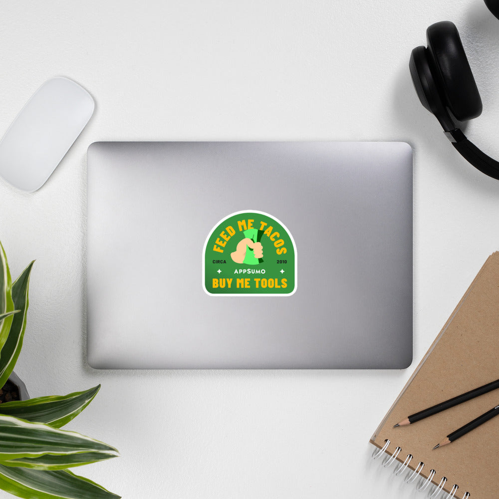 Feed me tacos - Sticker