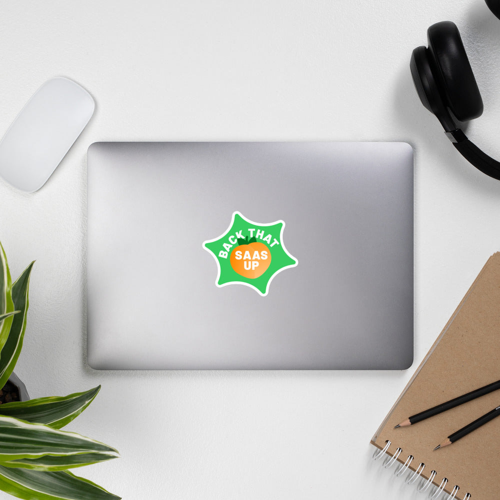 Back that Saas up - Stickers