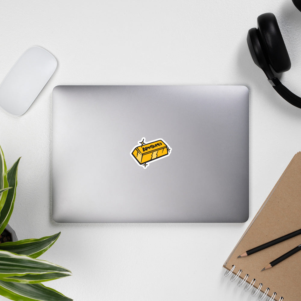 AppSumo Gold Bar - Bubble-free stickers