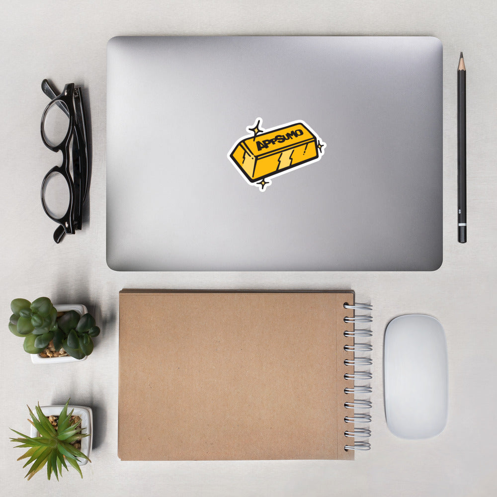 AppSumo Gold Bar - Bubble-free stickers