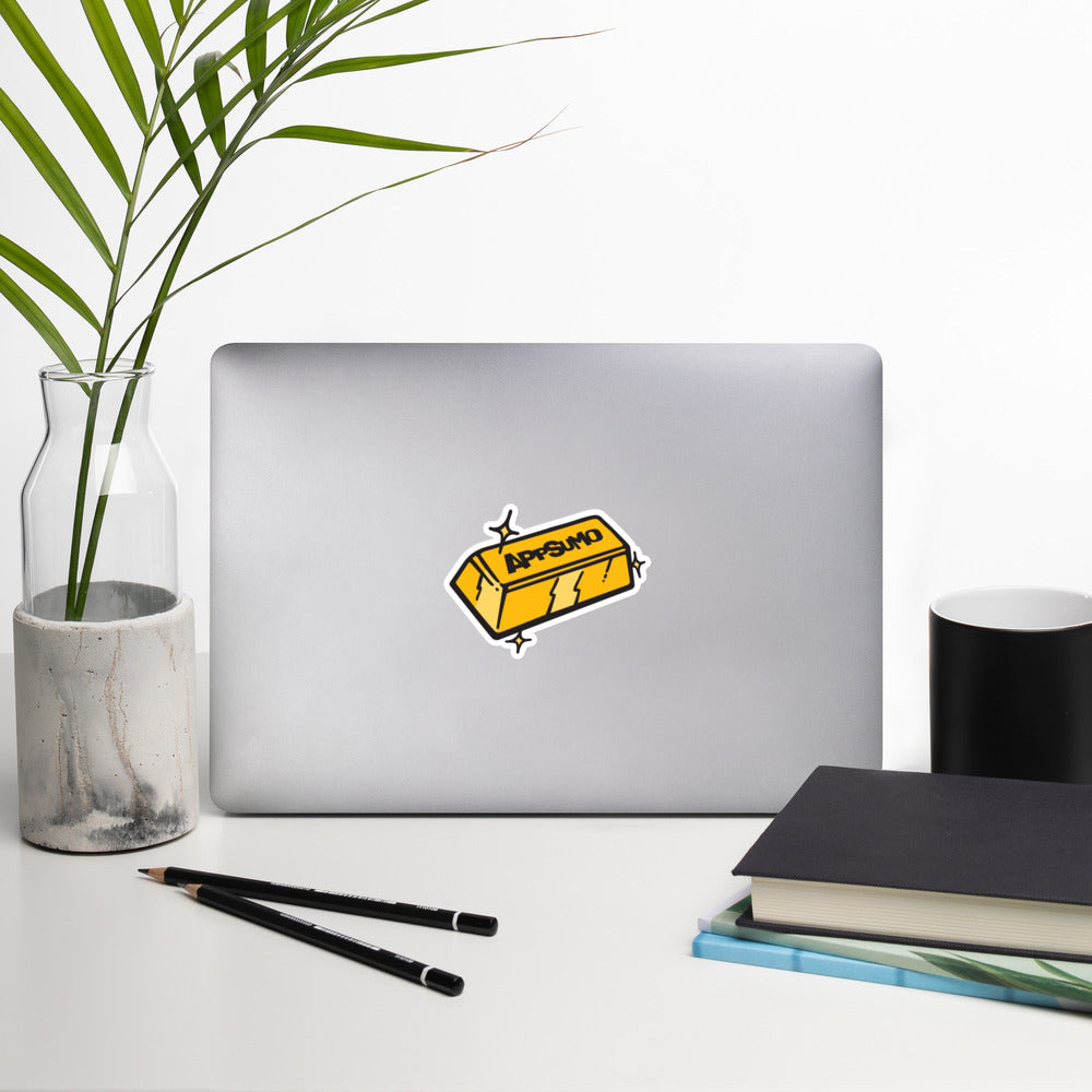 AppSumo Gold Bar - Bubble-free stickers