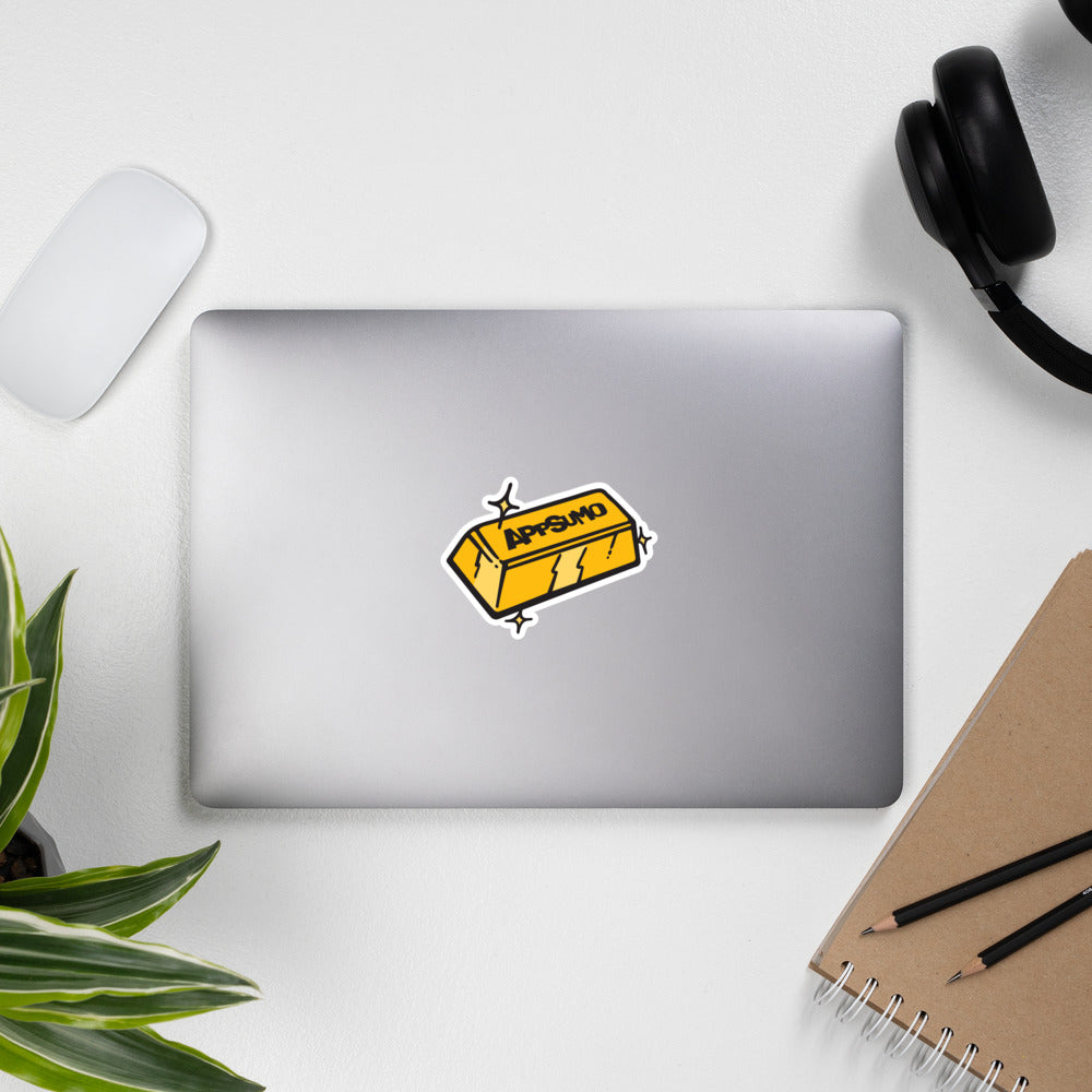 AppSumo Gold Bar - Bubble-free stickers