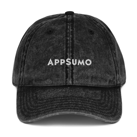 AppSumo - Vintage Cotton Twill Cap