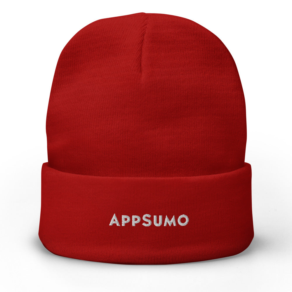 Embroidered Beanie