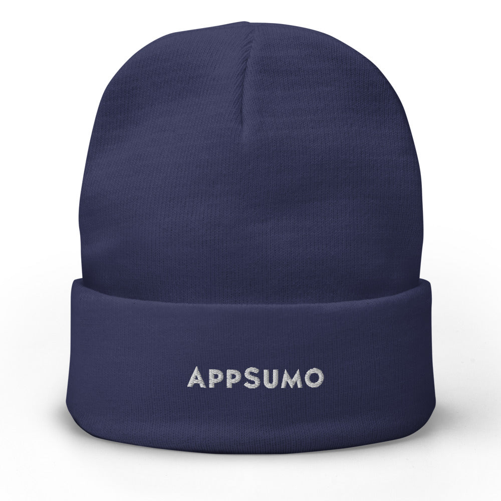 Embroidered Beanie