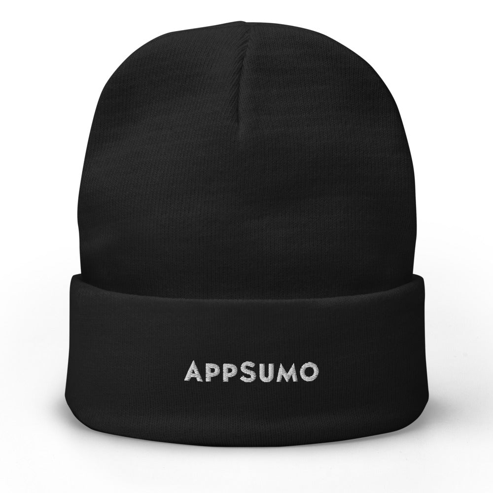 Embroidered Beanie