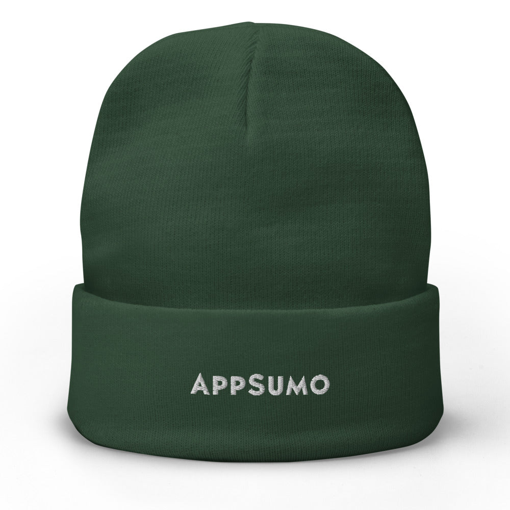 Embroidered Beanie