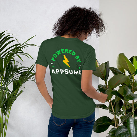 Powered by AppSumo - Short-Sleeve Unisex T-Shirt