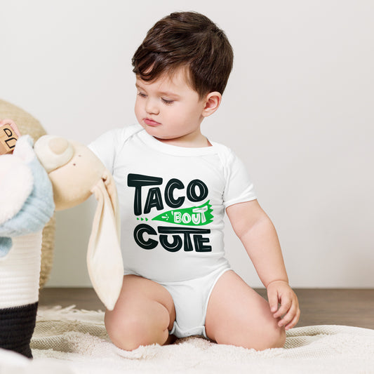 Taco 'Bout Cute - Baby short sleeve one piece