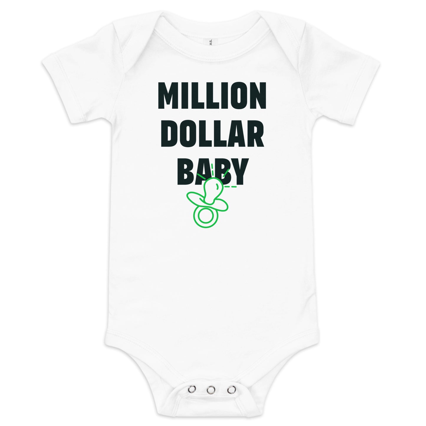 Million Dollar Baby - Baby short sleeve one piece