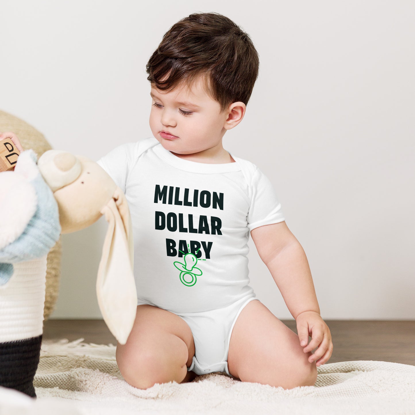 Million Dollar Baby - Baby short sleeve one piece