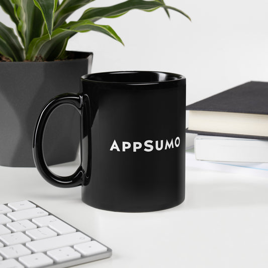 AppSumo - Black Glossy Mug