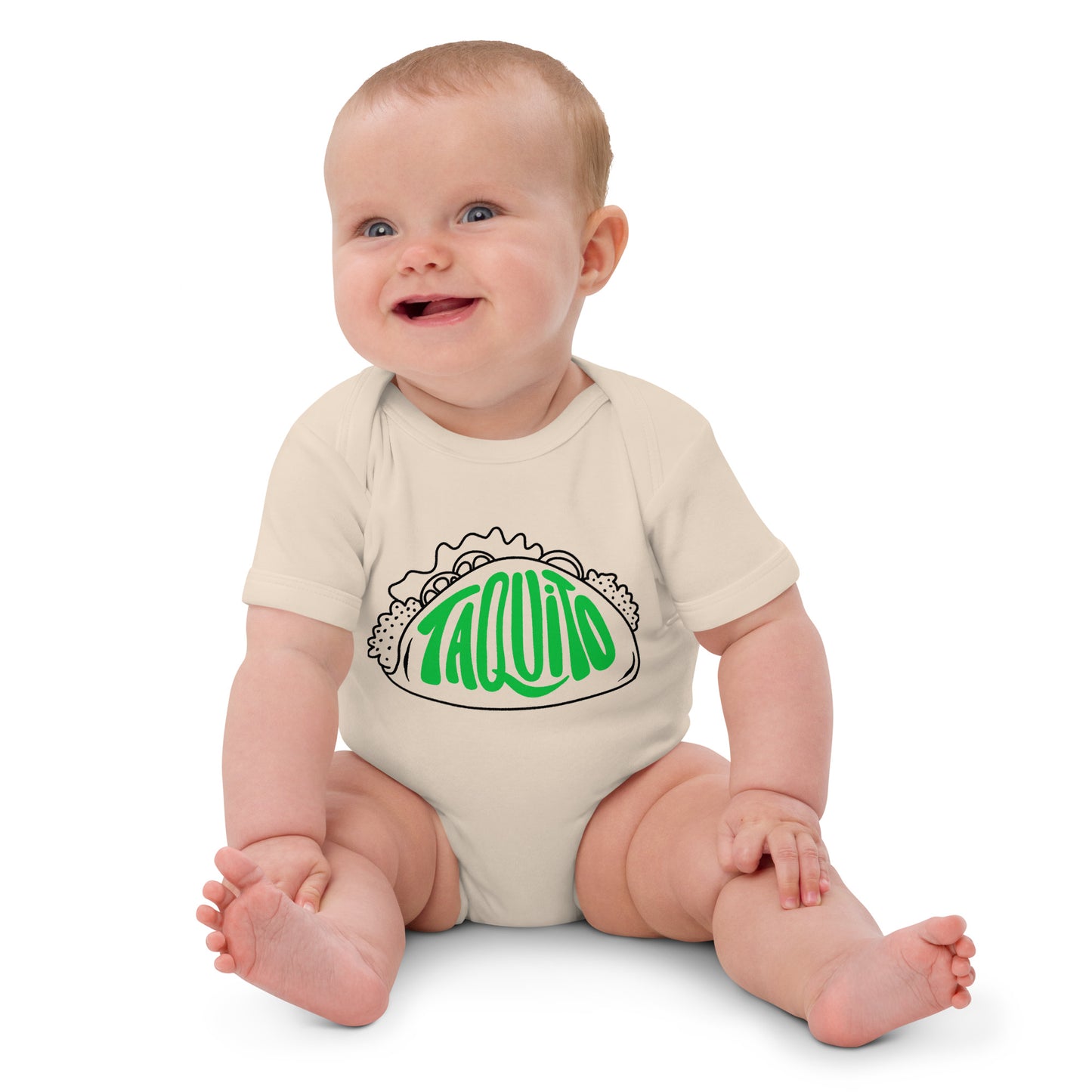 Taquito (little taco) - Organic cotton baby bodysuit