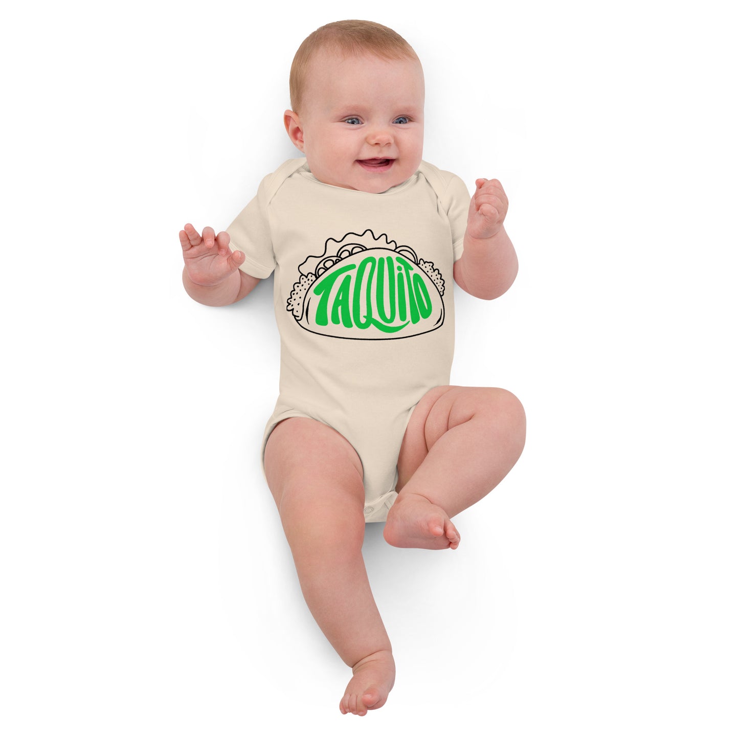 Taquito (little taco) - Organic cotton baby bodysuit