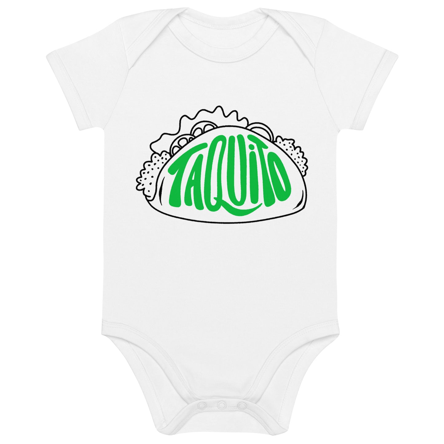 Taquito (little taco) - Organic cotton baby bodysuit