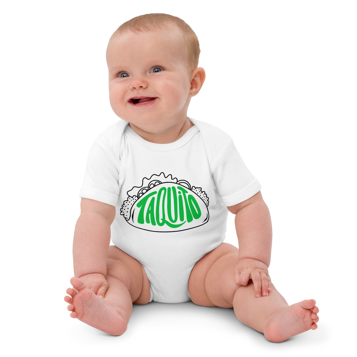 Taquito (little taco) - Organic cotton baby bodysuit