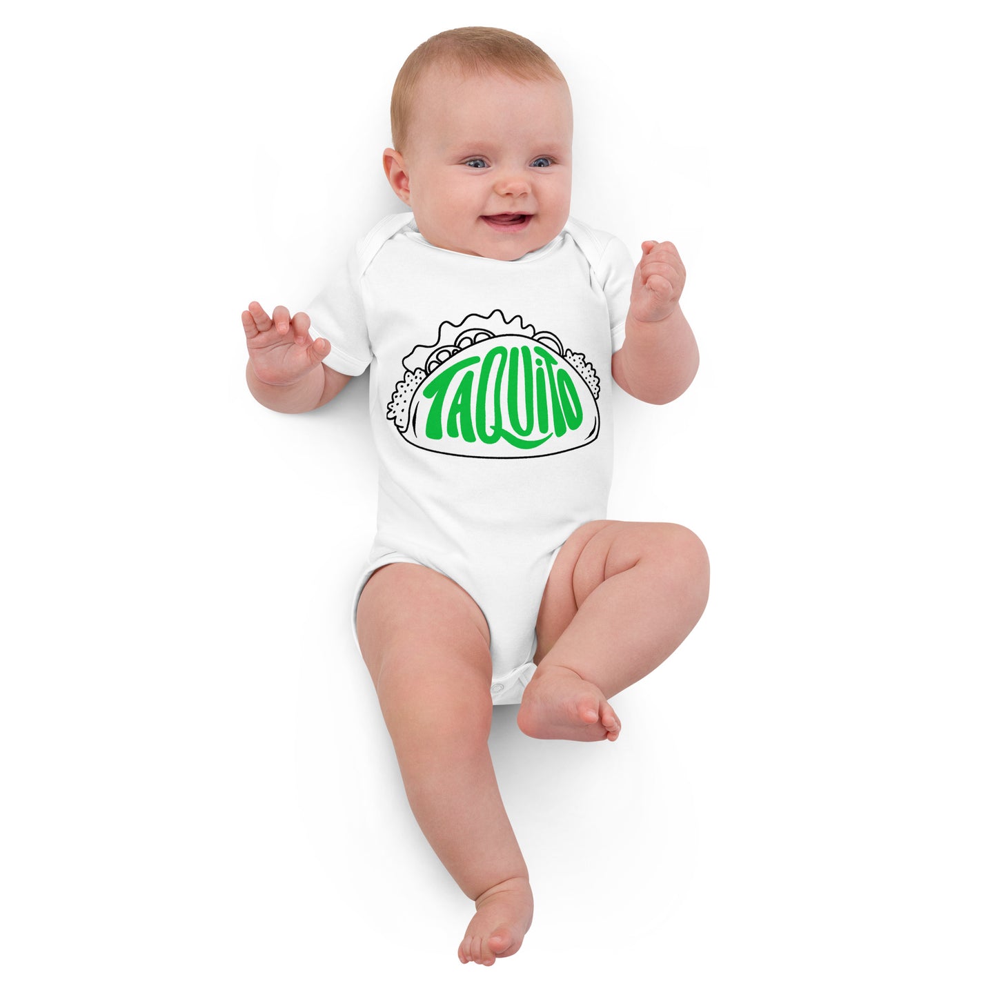 Taquito (little taco) - Organic cotton baby bodysuit