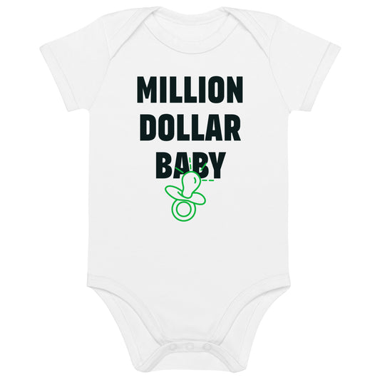 Million Dollar Baby - Organic cotton baby bodysuit